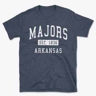 Majors Arkansas Classic Established Basic T-Shirt