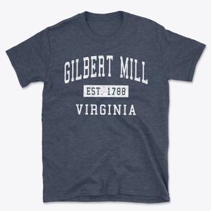 Gilbert Mill Virginia Classic Established Basic T-Shirt