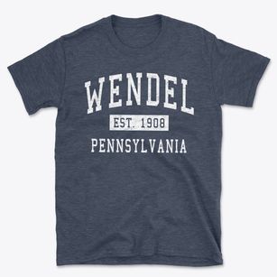 Wendel Pennsylvania Classic Established Basic T-Shirt