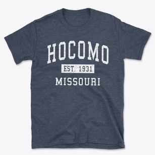 Hocomo Missouri Classic Established Basic T-Shirt