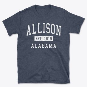 Allison Alabama Classic Established Basic T-Shirt