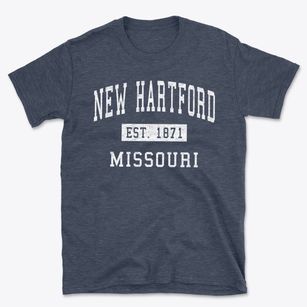 New Hartford Missouri Classic Established Basic T-Shirt