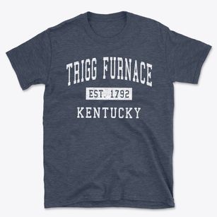 Trigg Furnace Kentucky Classic Established Basic T-Shirt