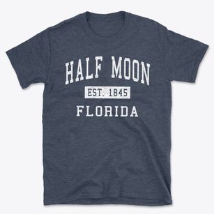 Half Moon Florida Classic Established Basic T-Shirt