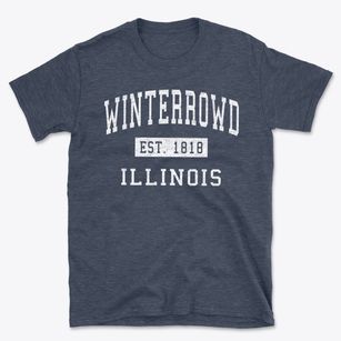 Winterrowd Illinois Classic Established Basic T-Shirt