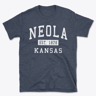 Neola Kansas Classic Established Basic T-Shirt