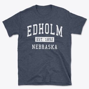 Edholm Nebraska Classic Established Basic T-Shirt