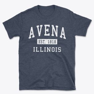 Avena Illinois Classic Established Basic T-Shirt