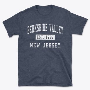 Berkshire Valley New Jersey Classic Established Basic T-Shirt