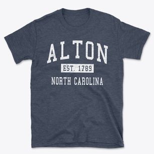 Alton North Carolina Classic Established Basic T-Shirt