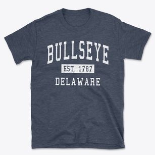 Bullseye Delaware Classic Established Basic T-Shirt