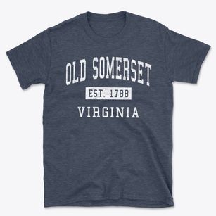 Old Somerset Virginia Classic Established Basic T-Shirt