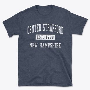 Center Strafford New Hampshire Classic Established Basic T-Shirt