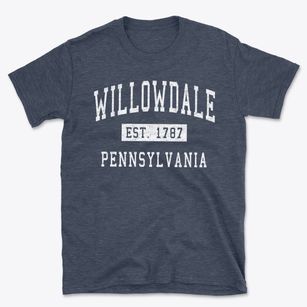 Willowdale Pennsylvania Classic Established Basic T-Shirt