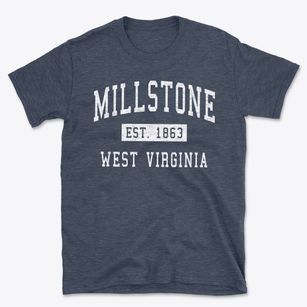 Millstone West Virginia Classic Established Basic T-Shirt