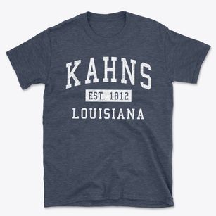 Kahns Louisiana Classic Established Basic T-Shirt