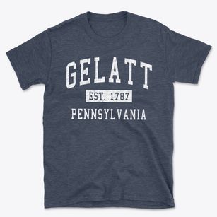 Gelatt Pennsylvania Classic Established Basic T-Shirt