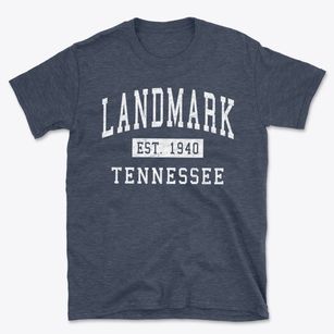 Landmark Tennessee Classic Established Basic T-Shirt