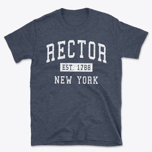 Rector New York Classic Established Basic T-Shirt