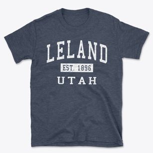 Leland Utah Classic Established Basic T-Shirt