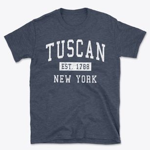 Tuscan New York Classic Established Basic T-Shirt