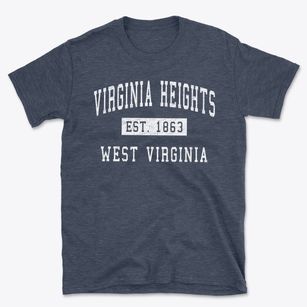Virginia Heights West Virginia Classic Established Basic T-Shirt