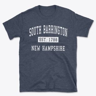 South Barrington New Hampshire Classic Established Basic T-Shirt