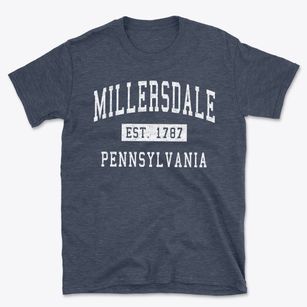 Millersdale Pennsylvania Classic Established Basic T-Shirt