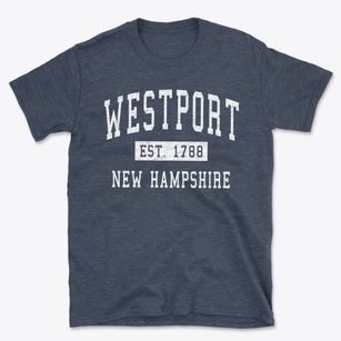 Westport New Hampshire Classic Established Basic T-Shirt