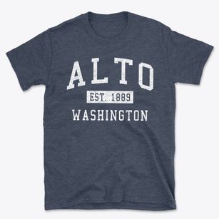 Alto Washington Classic Established Basic T-Shirt
