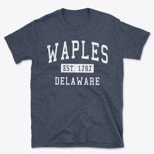 Waples Delaware Classic Established Basic T-Shirt
