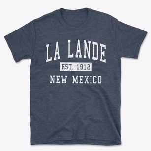 La Lande New Mexico Classic Established Basic T-Shirt