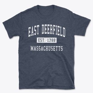 East Deerfield Massachusetts Classic Established Basic T-Shirt