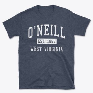 O'neill West Virginia Classic Established Basic T-Shirt