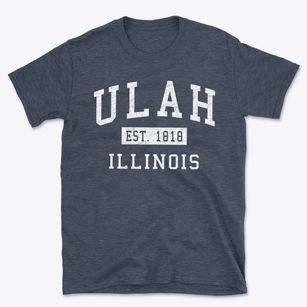 Ulah Illinois Classic Established Basic T-Shirt