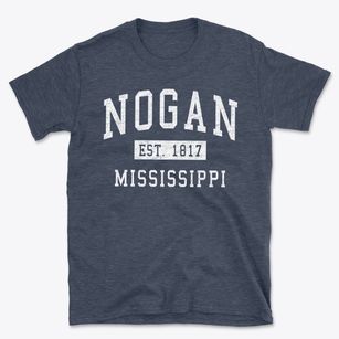 Nogan Mississippi Classic Established Basic T-Shirt
