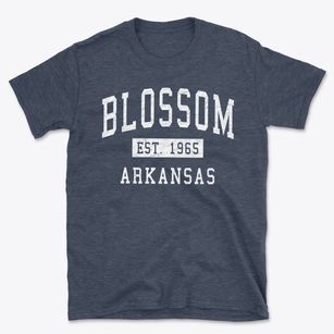 Blossom Arkansas Classic Established Basic T-Shirt