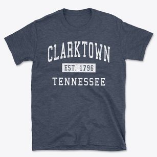 Clarktown Tennessee Classic Established Basic T-Shirt