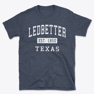 Ledbetter Texas Classic Established Basic T-Shirt
