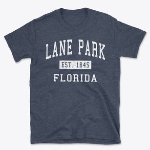 Lane Park Florida Classic Established Basic T-Shirt