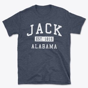 Jack Alabama Classic Established Basic T-Shirt