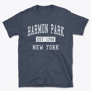 Harmon Park New York Classic Established Basic T-Shirt
