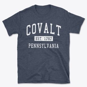 Covalt Pennsylvania Classic Established Basic T-Shirt