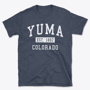 Yuma Colorado Classic Established Basic T-Shirt