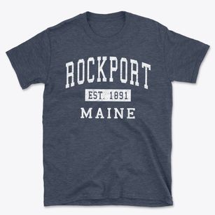 Rockport Maine Classic Established Basic T-Shirt