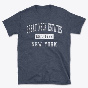Great Neck Estates New York Classic Established Basic T-Shirt
