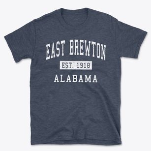 East Brewton Alabama Classic Established Basic T-Shirt