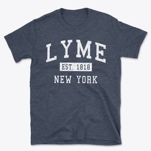 Lyme New York Classic Established Basic T-Shirt