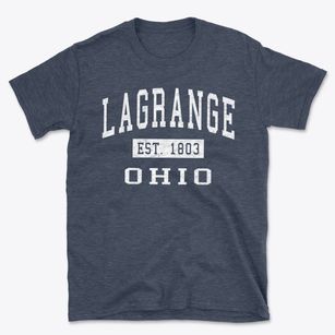 Lagrange Ohio Classic Established Basic T-Shirt