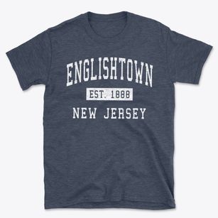 Englishtown New Jersey Classic Established Basic T-Shirt